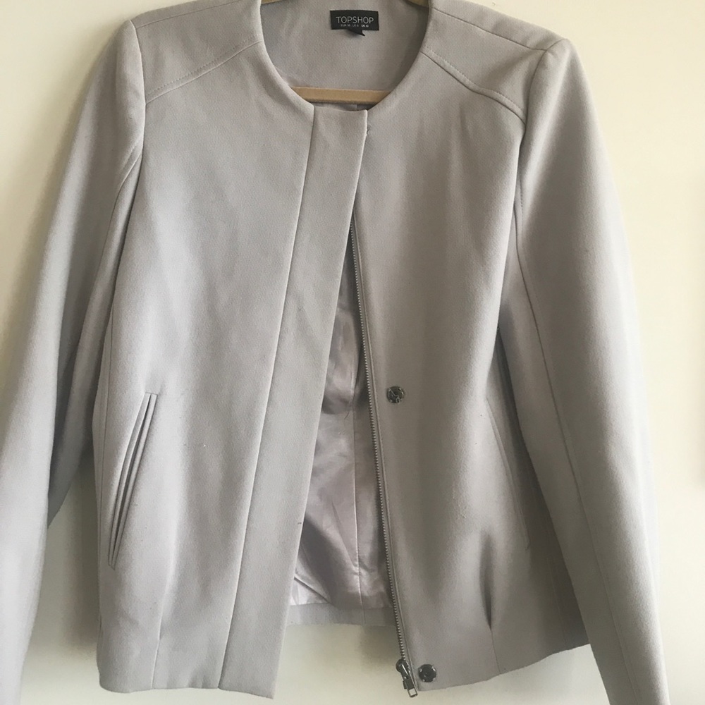 Grey Topshop Jacket